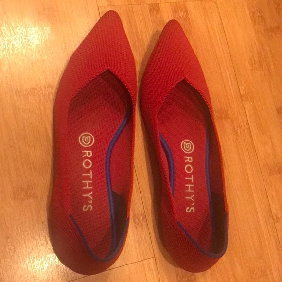 Red Rothy’s flats - Picture 1 of 3